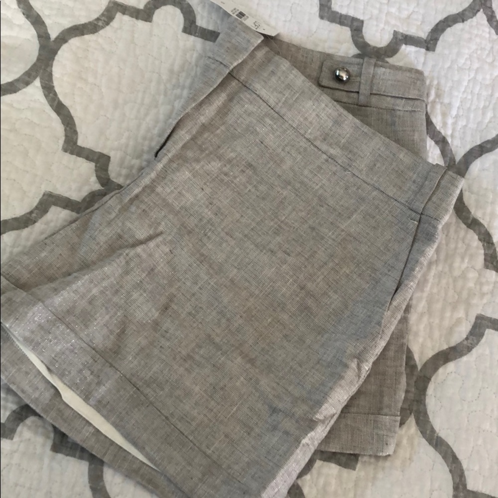 New with tags LOFT linen abs rayon shorts